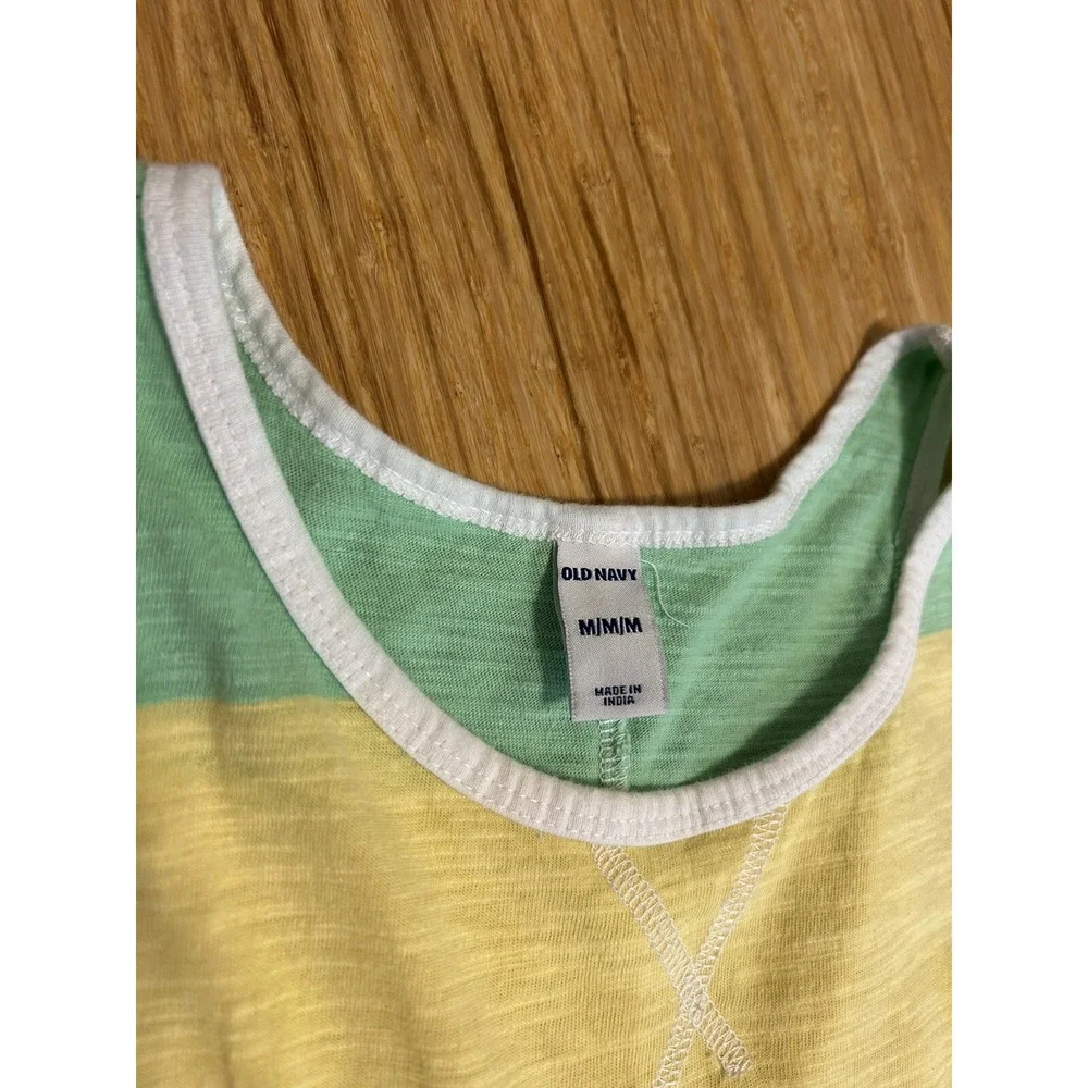 Old Navy Girls Medium Sherbet Color Stripe Maxi Dress Rainbow Beach Summer Comfy